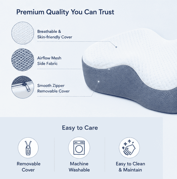 Orthopedic Memory Foam Cushion