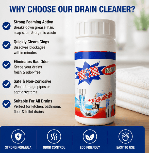 Sink and drain cleaner