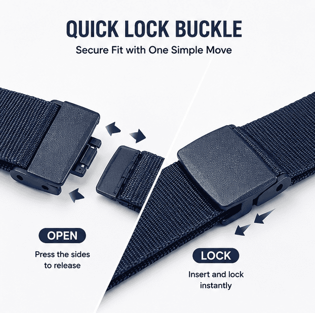 QUICK LOCK TECTICAL DUTY BELT
