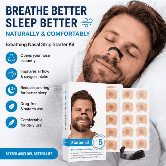 Breathing Nasal Strip Starter Kit