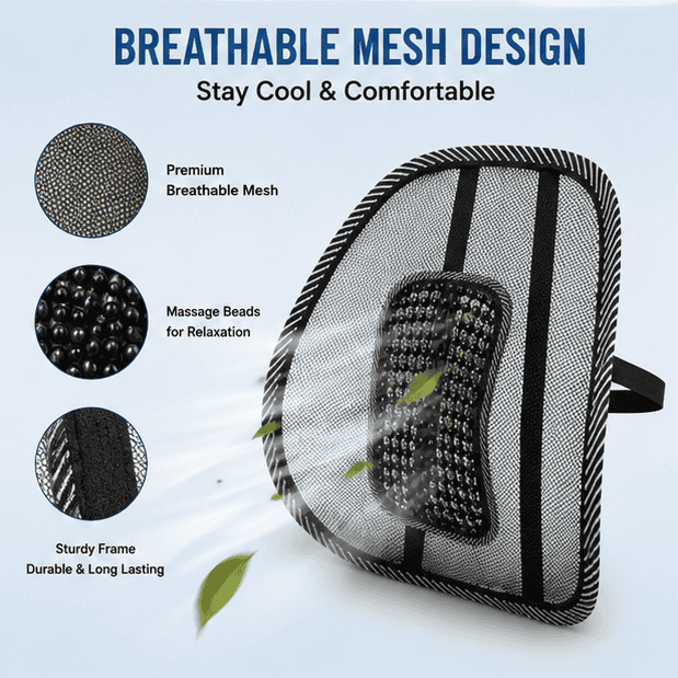 Car Cool Massage Cushion Healthy Seat Pillows & Cushions