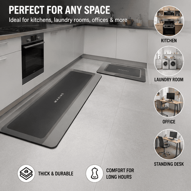 Anti-Fatigue Waterproof Kitchen Mat