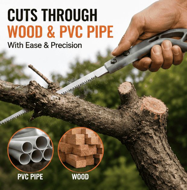 Portable Garden Hand Saw – Stainless Steel Wire Cutter Tool