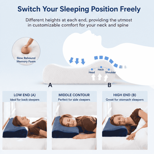 Orthopedic Memory Foam Cushion