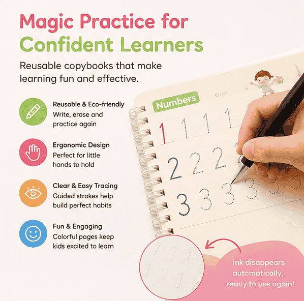 Sank Magic Practice Copybook