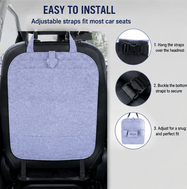 Car Back Seat Storage Organizer (Pack of 2) for vehicles