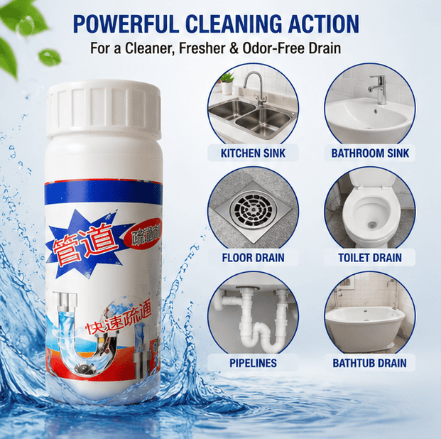 Sink and drain cleaner